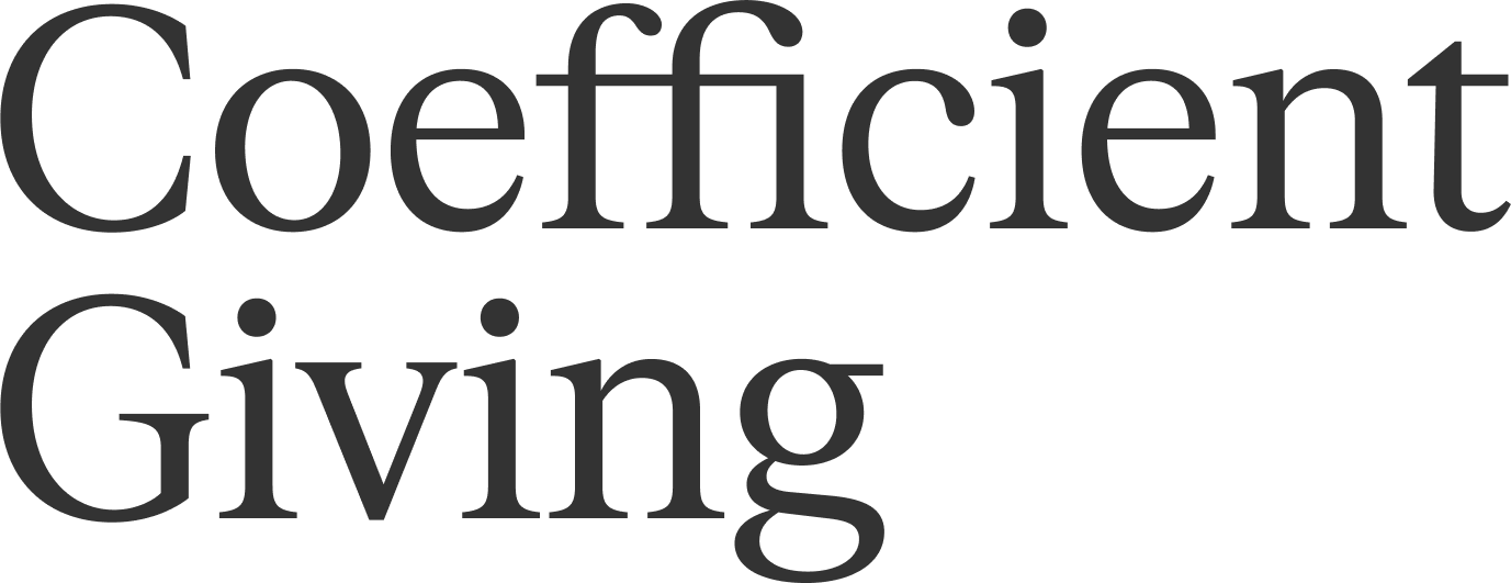 Coefficient Giving logo